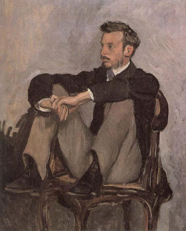 Frederic Bazille Portrait of Renoir Germany oil painting art